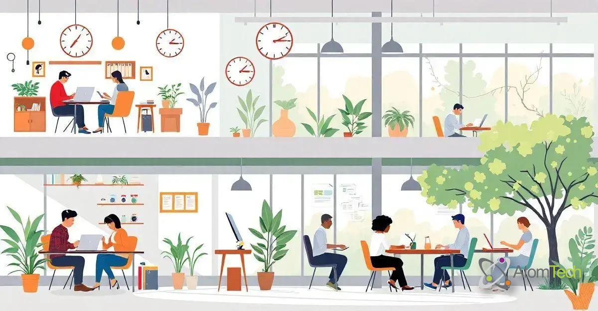 Benefícios dos Horários de Trabalho Flexíveis Benefícios dos Horários de Trabalho Flexíveis